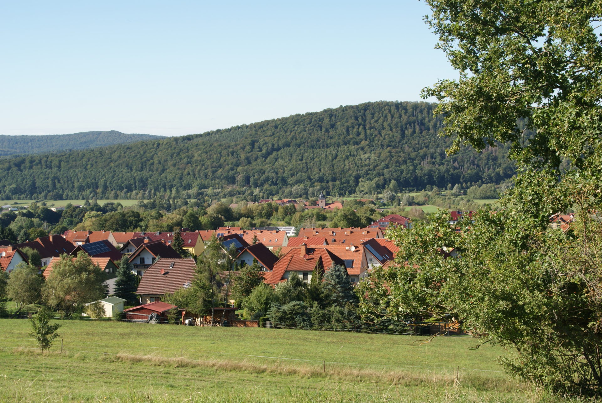 Blick auf Dorndorf